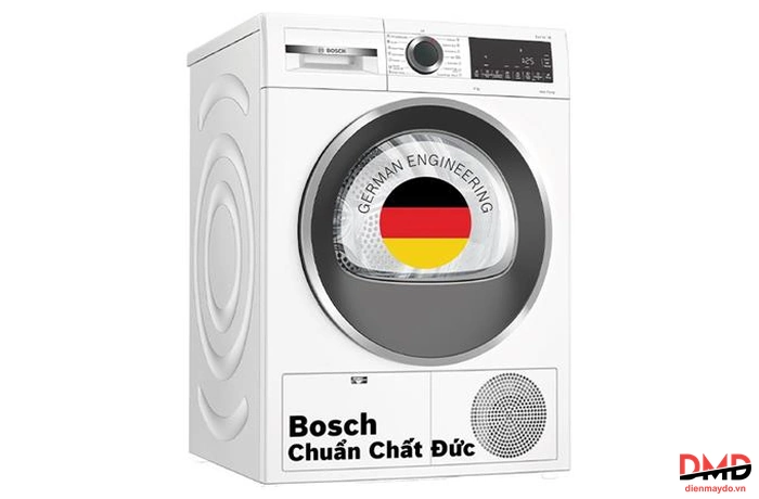 Máy sấy bơm nhiệt Bosch 9 kg WQG24200SG
