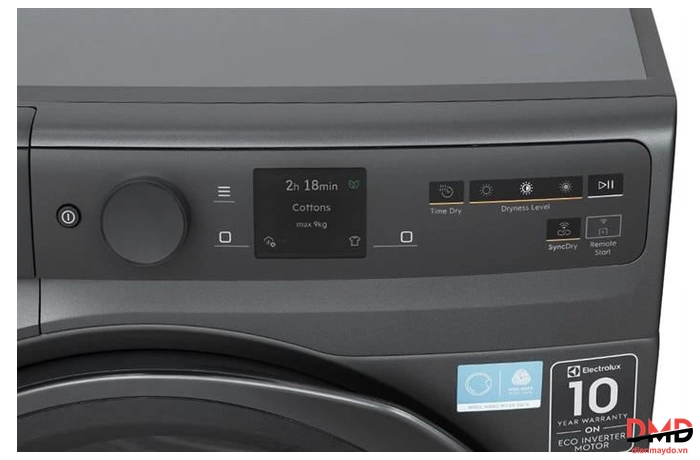 Máy sấy bơm nhiệt Electrolux 9 kg EDH902R9SC