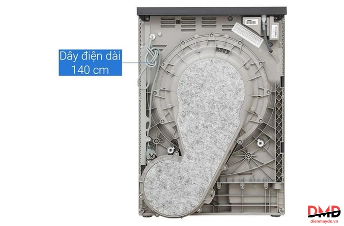 Máy sấy bơm nhiệt Electrolux 9 kg EDH902R9SC