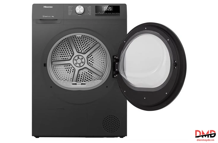 Máy sấy bơm nhiệt Hisense 8 kg DH80N1T
