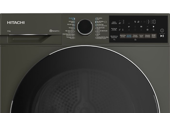 Máy sấy bơm nhiệt Hitachi 10 kg TD-100XFVEM