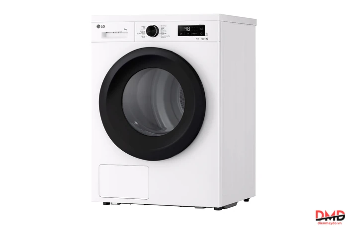 Máy sấy bơm nhiệt LG Inverter 9 kg RB09NHP5W