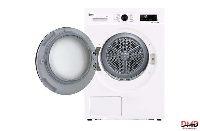 Máy sấy bơm nhiệt LG Inverter 9 kg RB09NHP5W