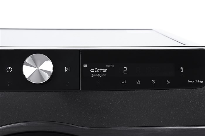 Máy sấy bơm nhiệt Samsung 9 Kg DV90T7240BB/SV
