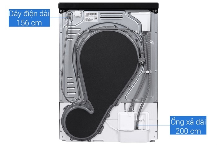 Máy sấy bơm nhiệt Samsung 9 Kg DV90T7240BB/SV