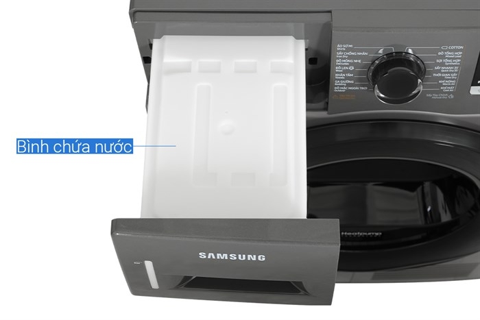Máy sấy bơm nhiệt Samsung 9 kg DV90TA240AX/SV