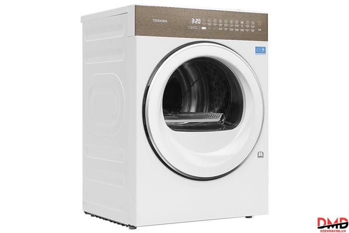 Máy sấy bơm nhiệt Toshiba 8 kg TD-T37BS90HWV(WT)