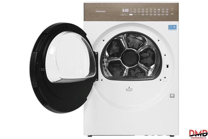 Máy sấy bơm nhiệt Toshiba 8 kg TD-T37BS90HWV(WT)