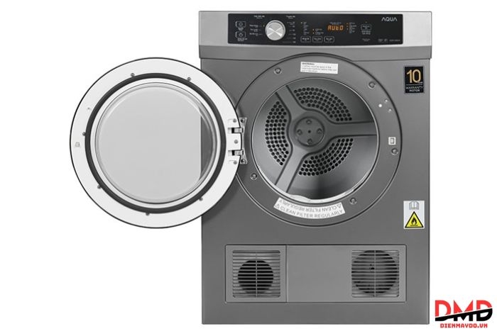 Máy sấy thông hơi Aqua 8 kg AQH-V800H.SS