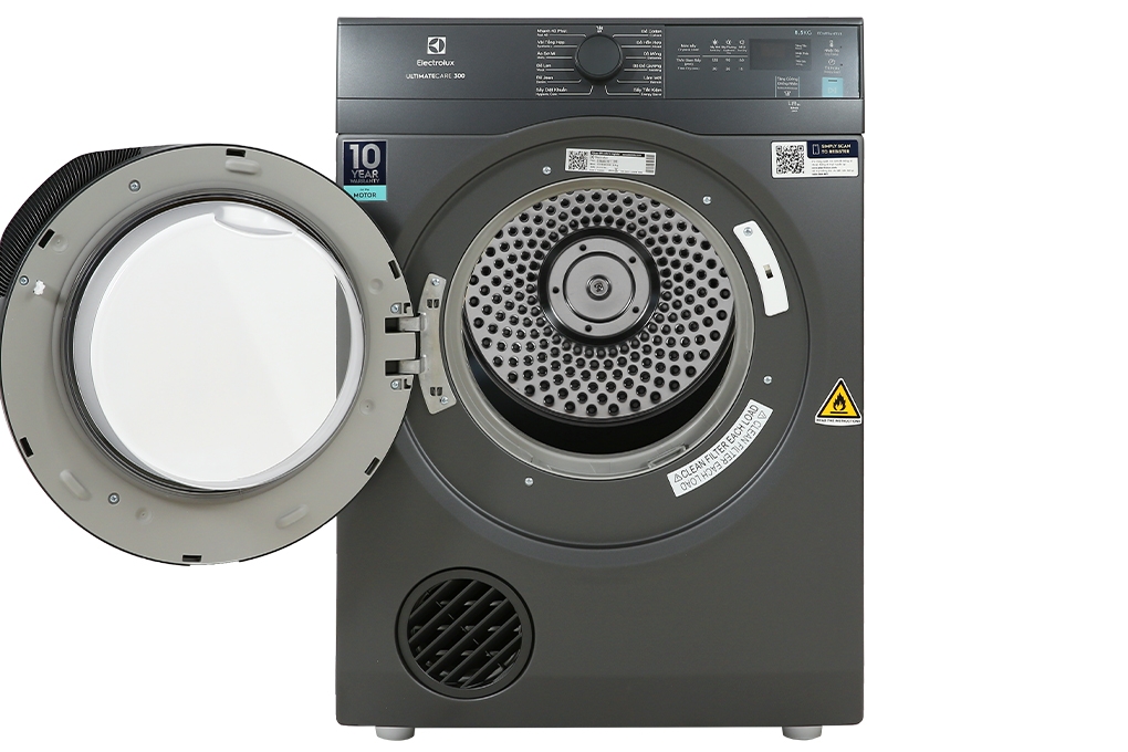 Máy sấy quần áo Electrolux 8.5 kg EDV854N3SB