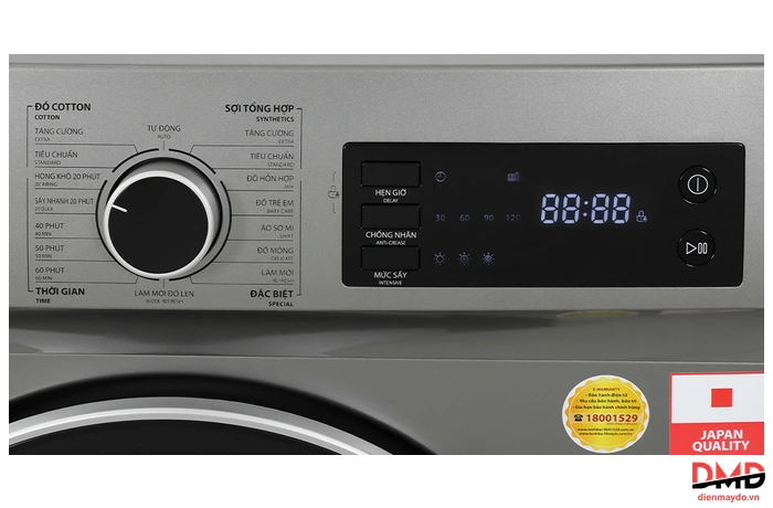Máy sấy thông hơi Toshiba 7 kg TD-H80SEV(SK)