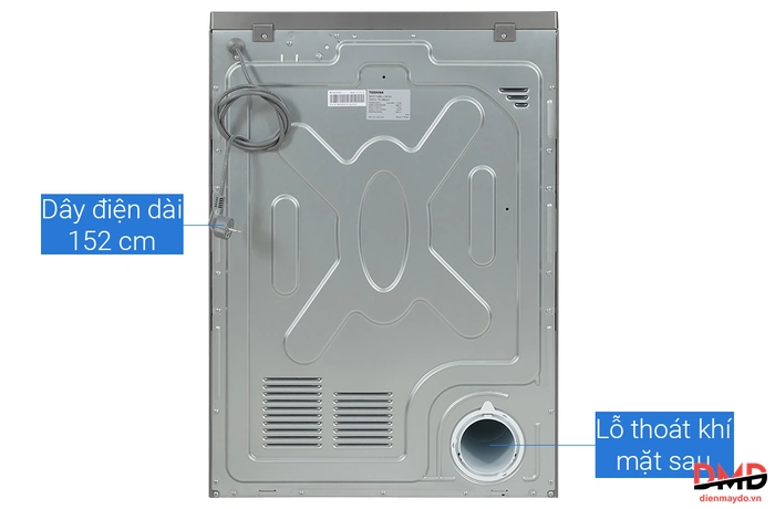Máy sấy thông hơi Toshiba 7 kg TD-H80SEV(SK)