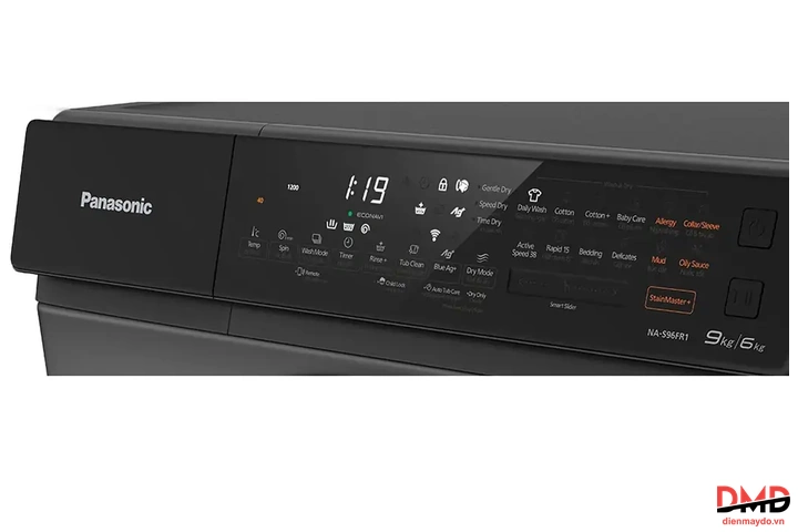 Máy giặt sấy Panasonic Inverter 9/6 kg NA-S96FR1BVT