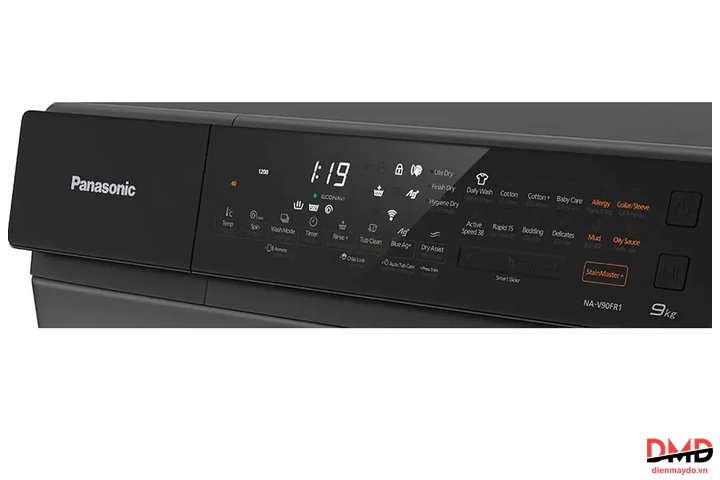 Máy giặt sấy Panasonic Inverter 9/2 kg NA-V90FR1BVT