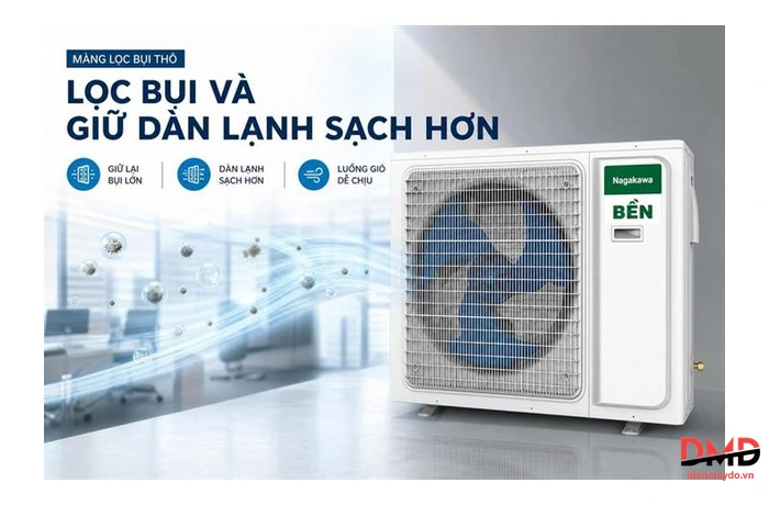Điều hòa Nagakawa Inverter 4 HP 3 pha NIT-C36R2U35