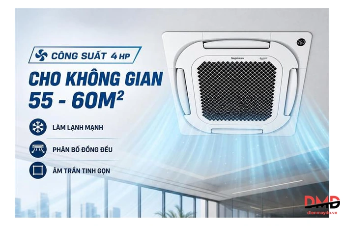 Điều hòa Nagakawa Inverter 4 HP 3 pha NIT-C36R2U35