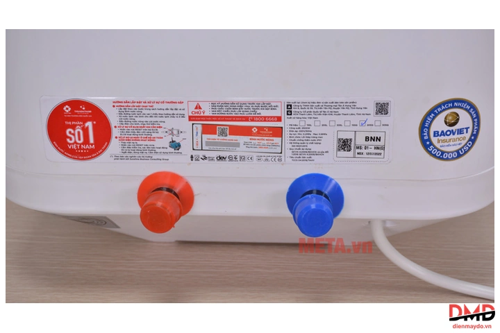 Bình nóng lạnh gián tiếp Rossi Puro 20 lít RPO20SQ