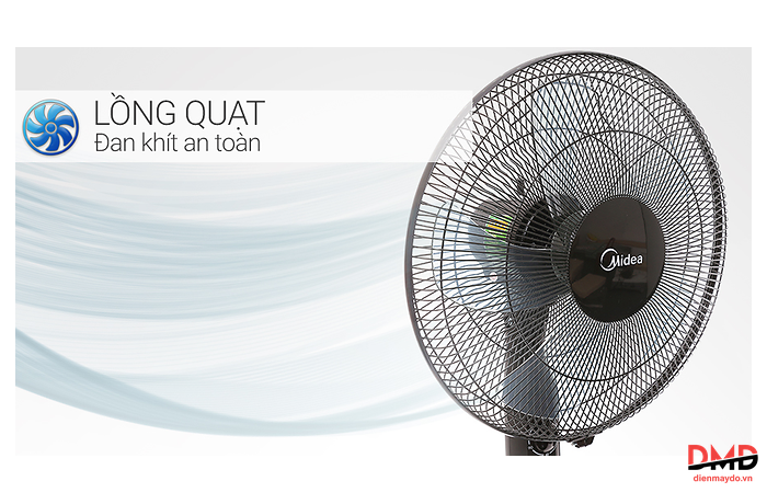 Quạt đứng Midea 5 cánh FS40-15Q 50W