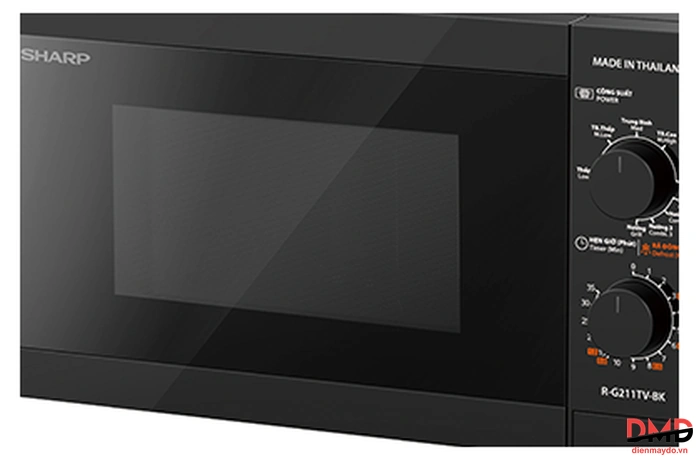 Lò vi sóng có nướng Sharp R-G211TV-BK 21 lít