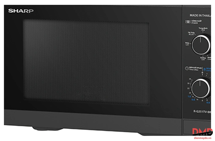 Lò vi sóng có nướng Sharp R-G251TV-BK 25 lít