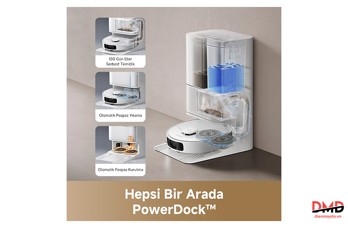 Robot hút bụi lau nhà Dreame D20 Ultra