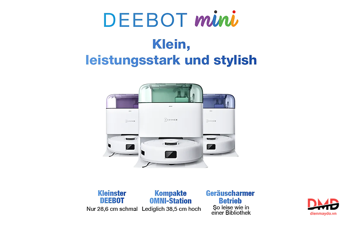 Robot hút bụi lau nhà Ecovacs DEEBOT mini