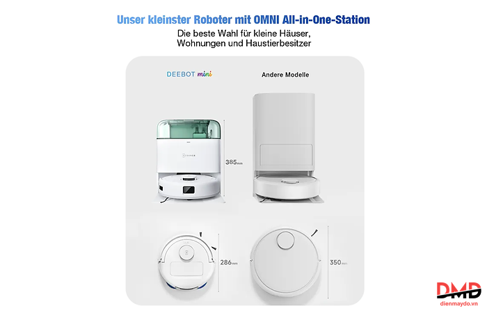 Robot hút bụi lau nhà Ecovacs DEEBOT mini