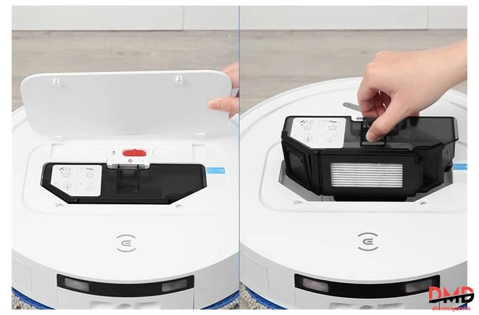 Robot hút bụi lau nhà Ecovacs Deebot T50 Pro OMNI - Trắng