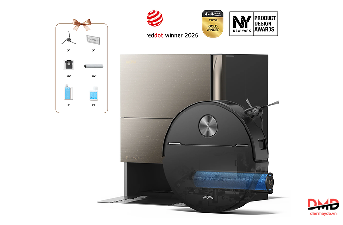 Robot hút bụi lau nhà MOVA Z70 Ultra Roller
