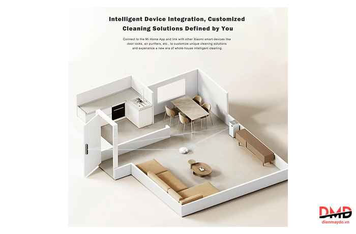 Robot hút bụi lau nhà Xiaomi Mijia 3C Enhanced