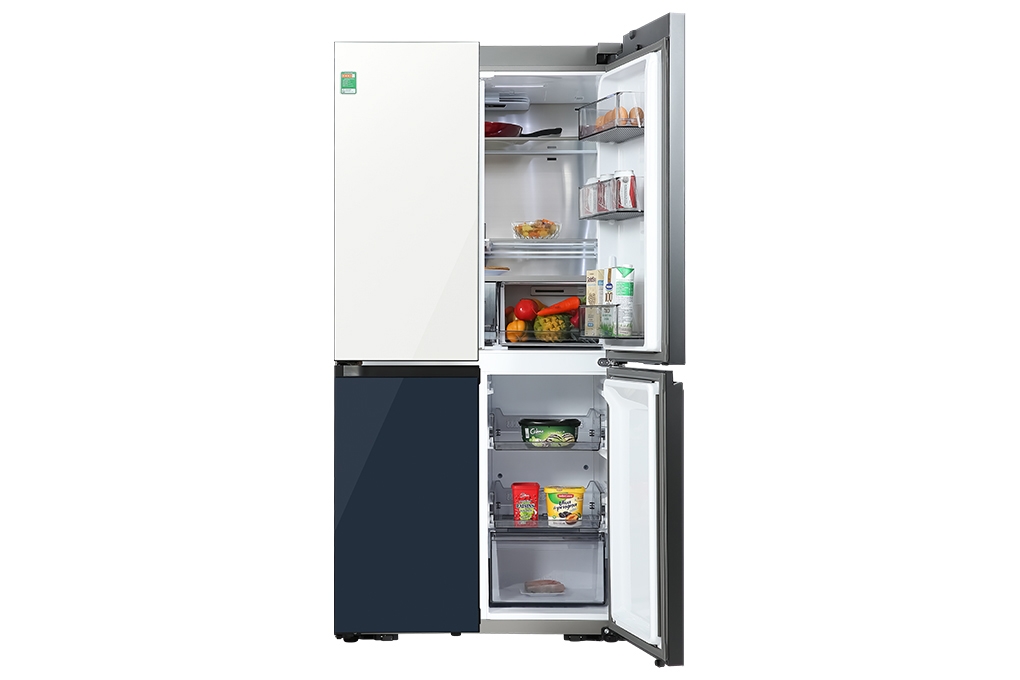 Tủ lạnh Samsung Inverter 599 lít Bespoke RF60A91R177/SV