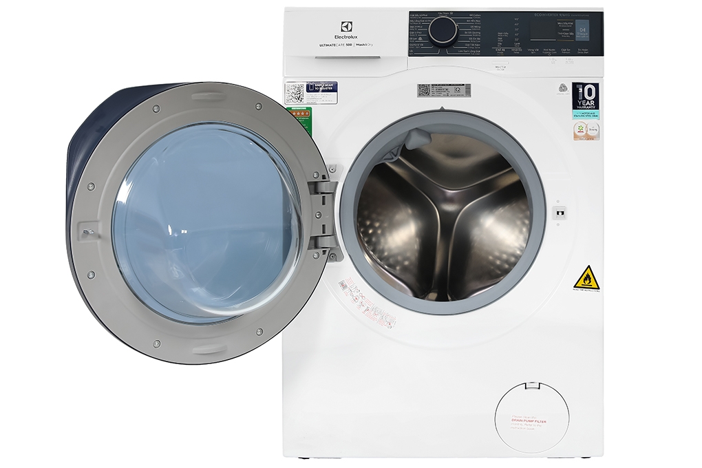 Máy giặt sấy Electrolux Inverter giặt 9 kg sấy 6 kg EWW9024P5WB