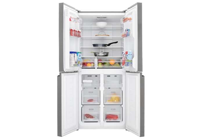 Tủ lạnh Sharp Inverter 401 lít Multi Door SJ-FXP480VG-BK