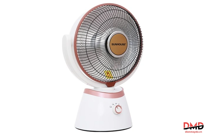 Quạt sưởi đèn carbon Sunhouse SHD7008