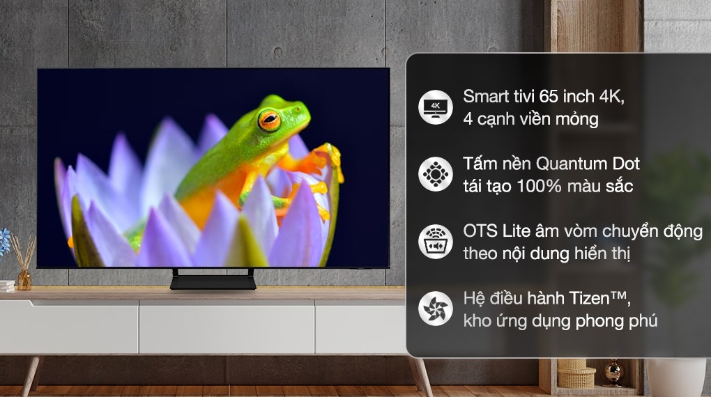 Smart Tivi QLED 4K 65 inch Samsung QA65Q60B