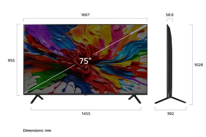 Smart Tivi QNED Evo MiniLED LG 4K 75 Inch 75QNED92ASA