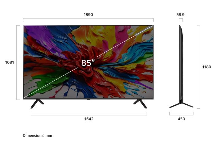 Smart Tivi QNED Evo MiniLED LG 4K 85 Inch 85QNED92ASA