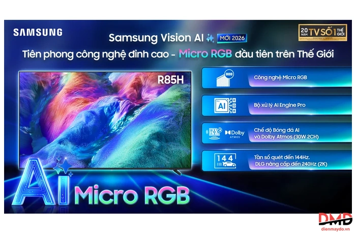 Smart Tivi Samsung Micro RGB 4K 55 inch MRA55R85HA