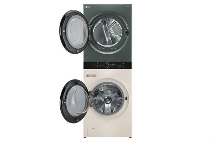 Tháp giặt sấy WashTower LG Inverter 14/10 kg WT1410NHEG