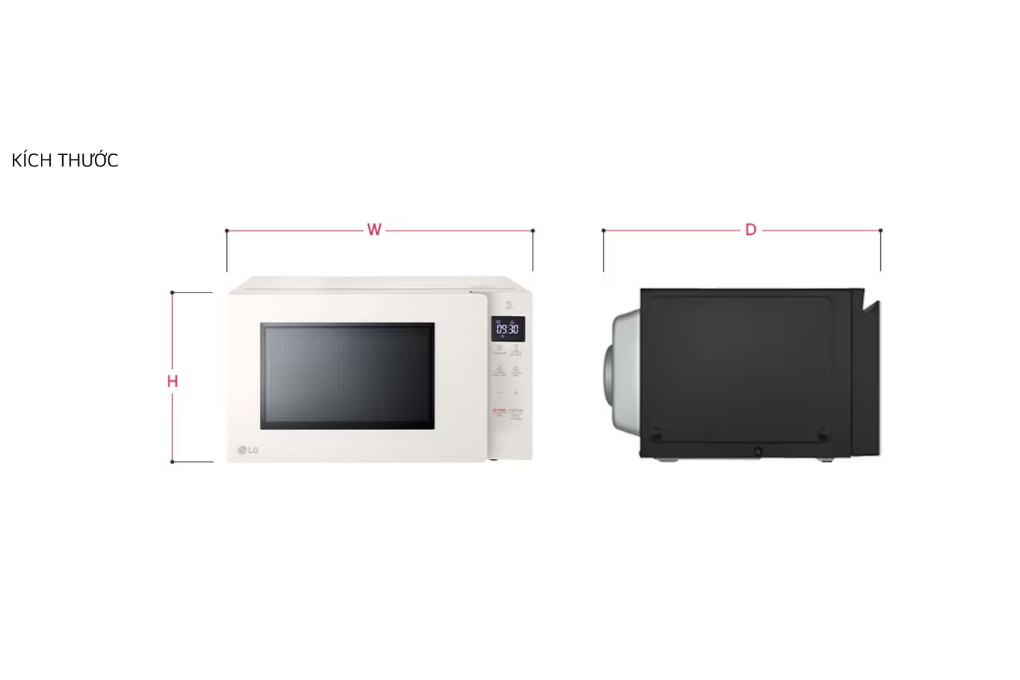 Lò vi sóng LG MS2032GIK 20 lít