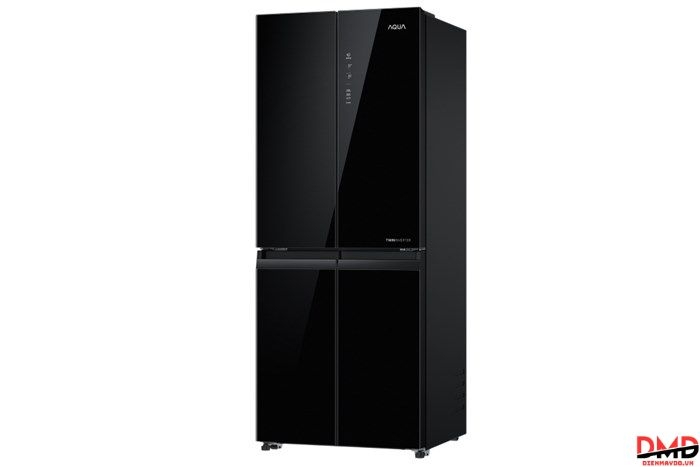 Tủ lạnh Aqua Inverter 410 lít Multi Door AQR-M466XA(GB)