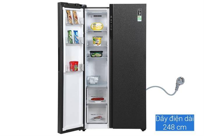 Tủ lạnh Aqua Inverter 550 lít AQR-S612XA(CBC)