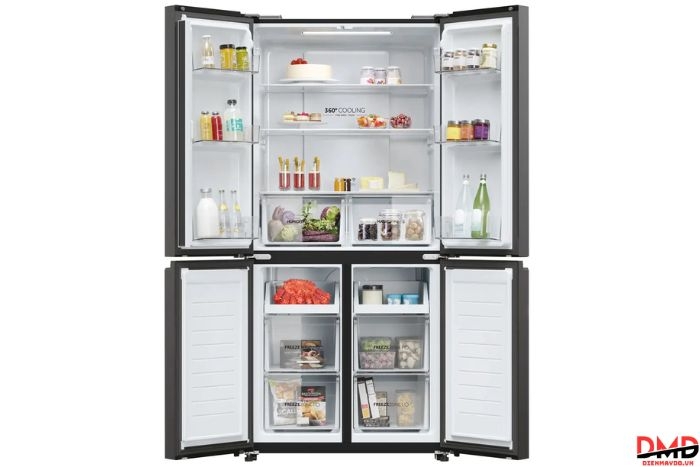 Tủ lạnh Aqua Inverter Multi Door 469 lít AQR-M560XA(GL)