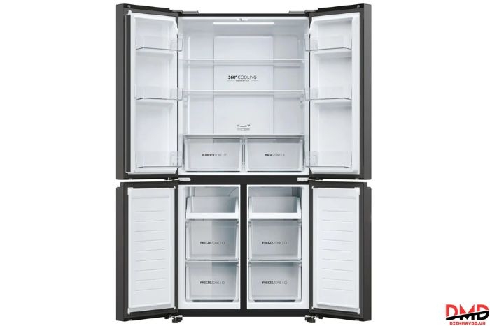Tủ lạnh Aqua Inverter Multi Door 469 lít AQR-M560XA(GL)