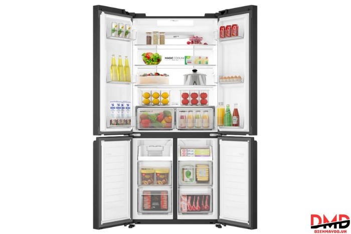 Tủ lạnh Aqua Inverter Multi Door 529 lít AQR-M600XA(GB)