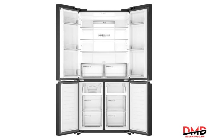 Tủ lạnh Aqua Inverter Multi Door 529 lít AQR-M600XA(GB)