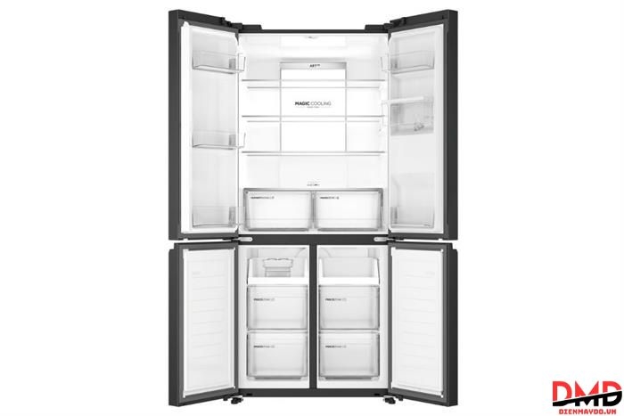 Tủ lạnh Aqua Inverter Multi Door 529 lít AQR-M600XA(WGB)