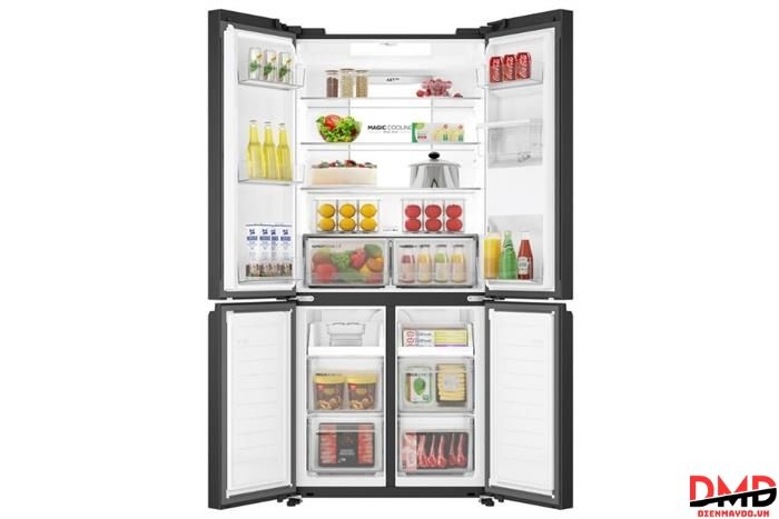 Tủ lạnh Aqua Inverter Multi Door 529 lít AQR-M600XA(WGB)