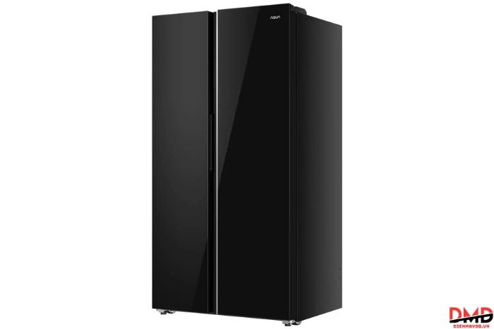 Tủ lạnh Aqua Inverter Side By Side 646 lít AQR-S682XA(GB)