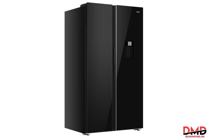 Tủ lạnh Aqua Inverter Side By Side 646 lít AQR-S682XA(WGB)